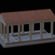 rome-building-1-8.png model Theatre / amphitrate Roman building 1