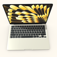 6.png Apple MacBook Air 13-inch - Sleek 3D Model