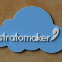 Concours Stratomaker nuage.jpg Fichier STL gratuit STRATOMAKER sur un nuage・Plan imprimable en 3D à télécharger