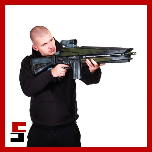 🔫 BR-14 Adjudicator Helldivers 2 Prop Replica Gun Weapon・ 3D File for ...