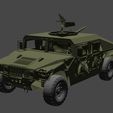 Humvee_STLmodel_Ukraine_1.jpg 3D model Humvee