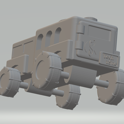 back.png Free 3D file FHW: Monster Hearse (Tech N9ne)・3D printable model to download