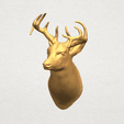 TDA0615 Deer Head A03.png Hirschkopf