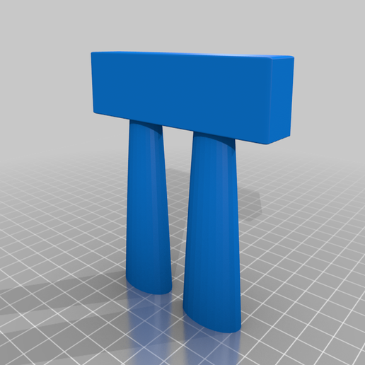 Highway_Bridge_-_pillar.png N Scale highway bridge / overpass (1:160)