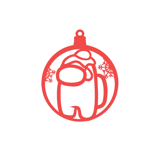 Among Us Pendant 3D model