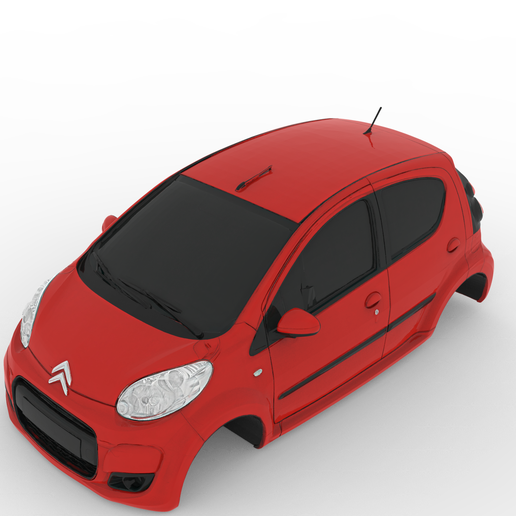 Citroën C1 2010 – Detailed 3D Car Body Model