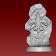 ghjj.jpg NFL New Orleans Saints statue -  American football  - 3d model