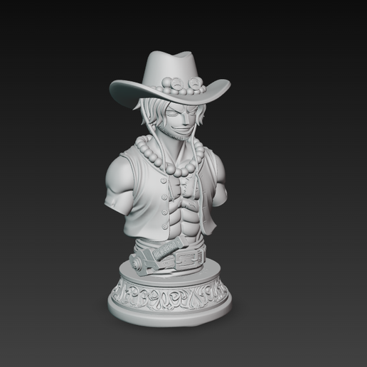 agagagasas.png Buste de Portgas D. Ace - Aux Poings Ardents / Commandant de la 2e Division | One Piece