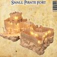Small-Pirate-Fort2.jpg Small Pirate Fort 28 mm Tabletop Terrain
