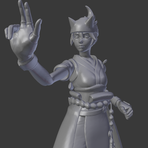 🦸 Kiriko - Overwatch 2・ STL File for ・Cults