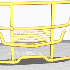Parebuffle-actros.jpg Fichier STL Pare buffle Actros Mercedes・Objet pour impression 3D à télécharger
