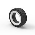 7.jpg Fichier 3D Pneu arrière à flancs blancs pour dragster vintage Version 6 Échelle 1:25・Objet pour impression 3D à télécharger