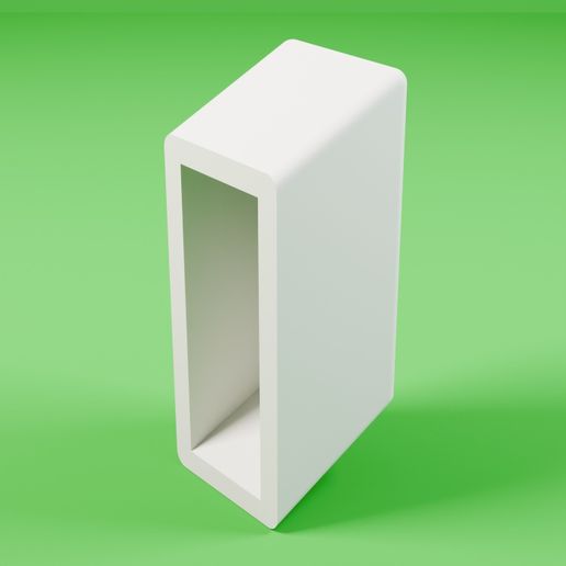 Rectangular Table Leg Foot Cap Replacement — STL File | Display | Gift