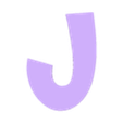 J.stl Letters and Numbers DRAGON BALL Z | Logo