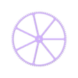 Rueda dentada paso2mm 90dientes grosor5mm.stl Pinion and rack (PACK)