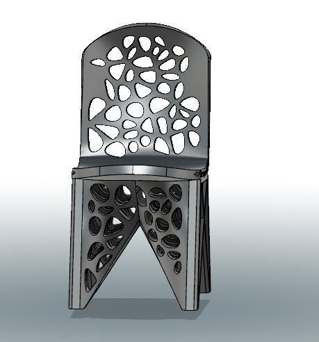 WASP for Voronoi Chair 5.JPG #3DSPIRIT Voronoi Chair