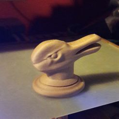 20190506_120313.jpg STL-Datei duck rabbit kostenlos・Vorlage für 3D-Drucker zum herunterladen