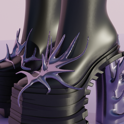 👽 Alien Heels Size 37・ STL File for 3D printing・Cults