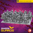 Shadow-Guards.png Samurai Skeleton Warrior FREE STL