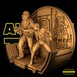 082121-Star-Wars-Chewbacca-Promo-01.jpg Han Solo And Chewbacca - Diorama Base - Star Wars 3D Models - Tested and Ready for 3D printing