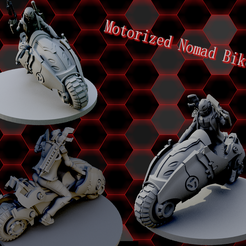 MotorizedNOmad_Promo.png 3D-Datei Motorisierte Nomaden-Biker・3D-druckbare Vorlage zum herunterladen