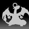 charizard-3.jpg POKEMON CHARIZARD SILHOUETTE PORTE-CLÉS (EASY PRINT NO SUPPORTS)