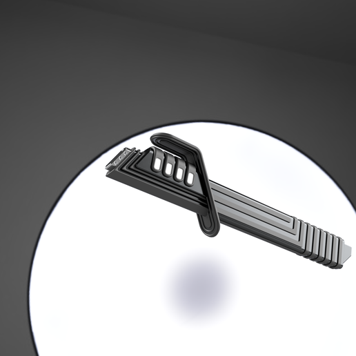 Dark lightsaber 3D model