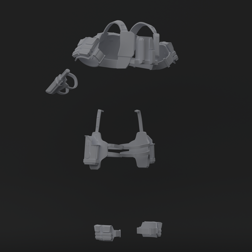 STL file Bad Batch Howzer Squad Pack Kit - One12 - STL files 3D print ...