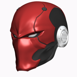 Screen Shot 2020-10-04 at 3.38.07 pm.png DC - Red Ronin Red Hood Helmet Cosplay Mask
