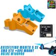 Axisflying-Manta-5-SE-HGLRC-M100-Pro-SMA-Antenna.jpg Axisflying Manta 5 SE Dual SMA Antenna et support GPS HGLRC M100 Pro