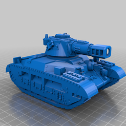 mad_tilda_Assembled.png STL-Datei Mad Tilda Gryphonne (Leman Russ Counts as proxy) kostenlos・Modell zum 3D-Drucken zum herunterladen