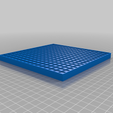 rasTop.png Diffusor and cover for 16x16 WS2812b LED matrix