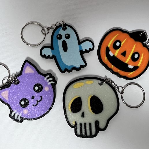IMG_0623.jpg Porte-clés Halloween 4pcs