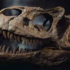 DSC_0174-1500px.jpg STL file Allosaurus skull・3D printable model to download