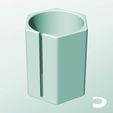 CH162-230-S_Slotted_Container_Box-_Bin-Infinite_Containers-Printable_Objects.jpg CH162-230-S 带槽模块化堆叠储物箱 bin Containers 3D stl 文件