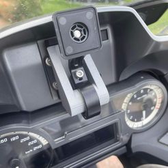 IMG_0622.jpg Telephone holder for BMW RT, GS... compatible with Garmin holder