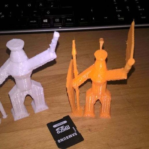 Low polly warrior - 3D model önizlemesi