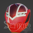 スクリーンショット-2024-03-12-092038.png Mashin Sentai Kiramager Kira Red cosplay helmet 3D printable STL file
