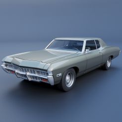 A.jpg Archivo 3D Chevrolet Caprice 1968・Diseño de impresión en 3D para descargar