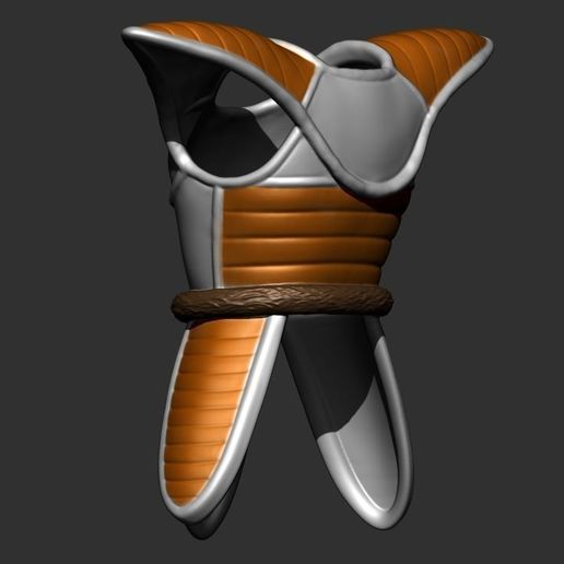 3.JPG Armure de Vegeta - Dragon ball Z - Pour Cosplay - modèle d'impression 3D version 2