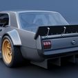 3.jpg 3D file Ford Mustang Hoonicorn・3D printer design to download