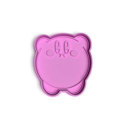 kirby-1.png Fichier STL emporte-pièce pokemon / emporte-pièce pokemon・Design pour impression 3D à télécharger