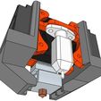 Ventmount-MKII1.1.jpg Бесплатный STL файл Micro Swiss, Ender 5 Hotend Mount・Модель для загрузки и 3D-печати