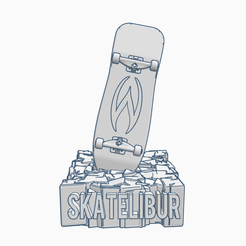 Skatelibur.png Fichier STL SKATELIBUR・Design à télécharger et à imprimer en 3D, Manbrik