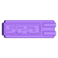SPD.stl Dekaranger / Power Ranger Spd Badge
