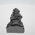 6.jpg Bodhidharma 3D STL file for printing, casting and molding