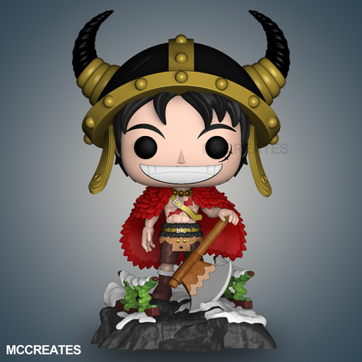 11.png Luffy Elbaph Custom Funko Pop from One Piece
