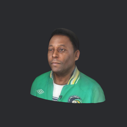 model-1.png Pele-bust/head/face ready for 3d printing