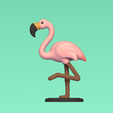 Cod285-Standing-Flamingo-1.png Archivo 3D Flamenco de pie・Design para impresora 3D para descargar