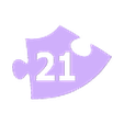 21.stl Educational snail Puzzle